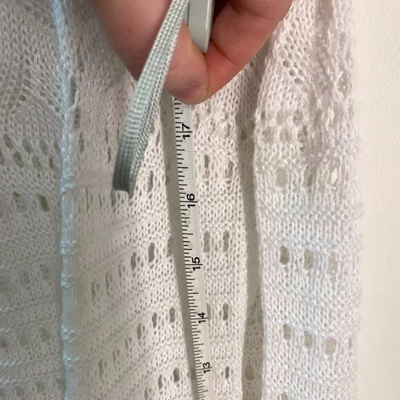 Women's Cotton Solitaire Crochet Beach/Spring Maxi Dress Boho and Elegant - Picture 9 of 16